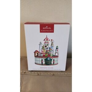 2025 Hallmark Keepsake Village Magic Light Sound & Motion Christmas Ornament NEW